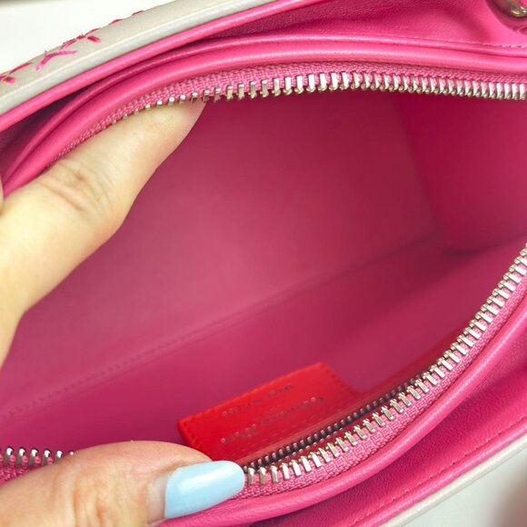 Dior Tri-color Leather Medium Lady Dior Shoulder Bag - Picture 7 of 7